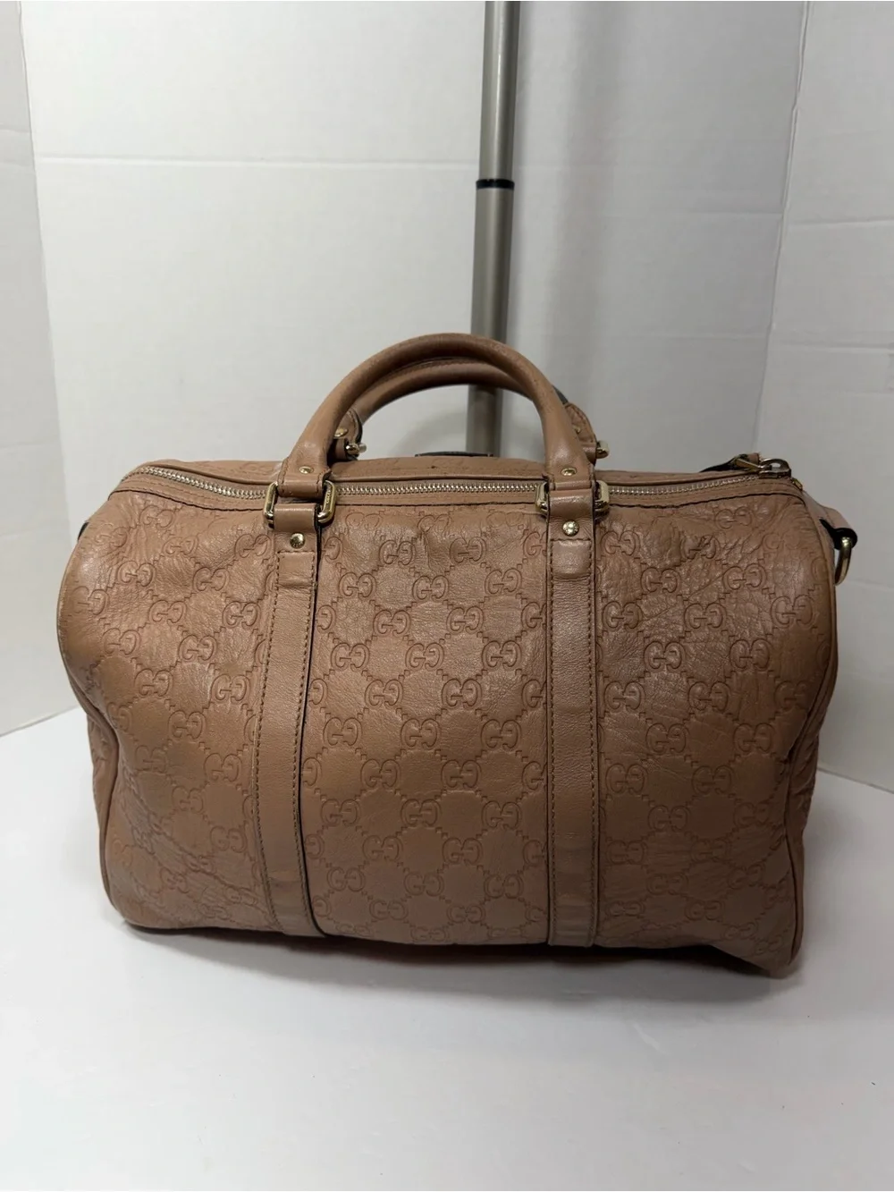 Gucci Guccissima Joy Boston Bag hang bag